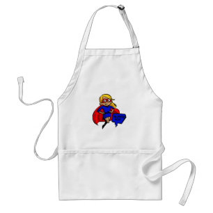 blonde super mum standard apron