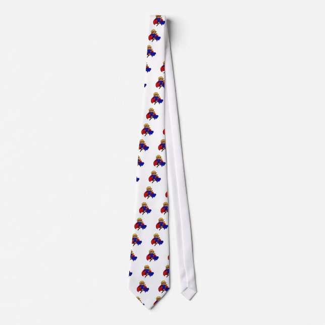 blonde super mum tie (Front)