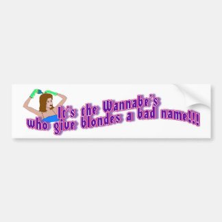 Blonde Truth Bumper Sticker