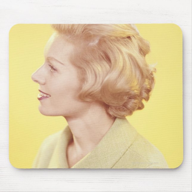 Blonde Woman 2 Mouse Pad (Front)