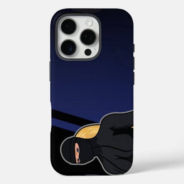 Blonde Woman iPhone 16 Pro - Though Case (Back)