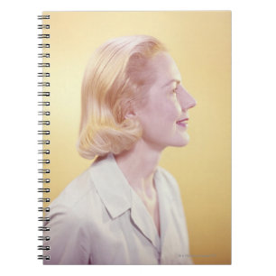 Blonde Woman Notebook