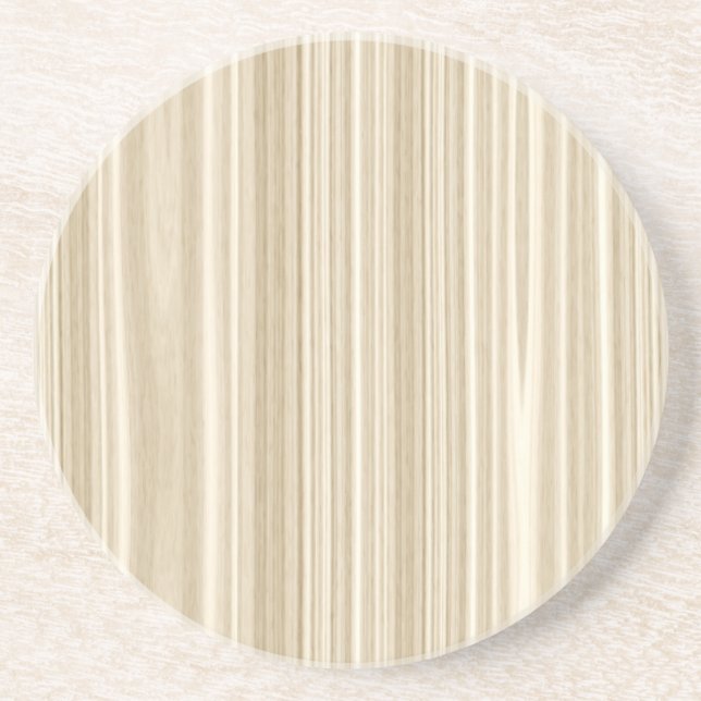 Blonde Wood Coaster (Front)