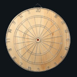 Blonde wood texture dartboard<br><div class="desc">Blonde pine wood texture print. Minimalistic design.</div>