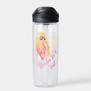 Blondes Do It Best! Personalised Text Water Bottle