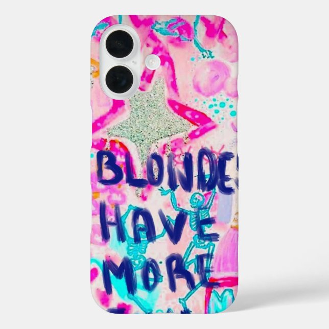 Blondes Have More FunNn.  Case-Mate iPhone Case (Back)