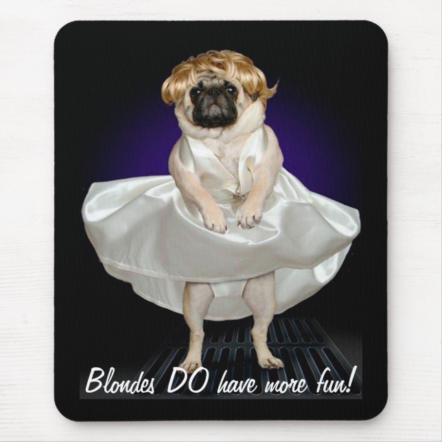 Blondes Mouse Pad (Front)
