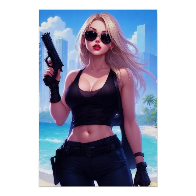 Blondie Bangs Back Poster (Front)