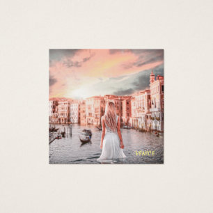 Blondie In Romantic Venice