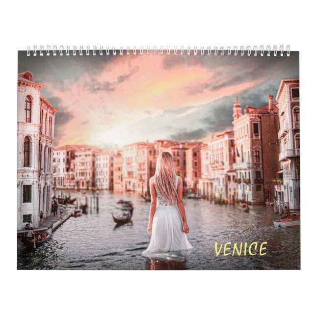 Blondie In Romantic Venice       Calendar (Cover)