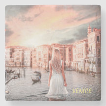Blondie In Romantic Venice    