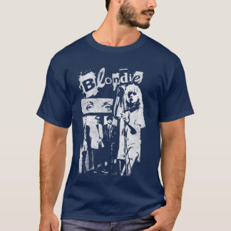Blondie Punk Zine Collage Vintage Band friends T-Shirt