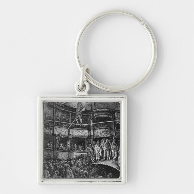 Blondin at Shoreditch Key Ring (Front)