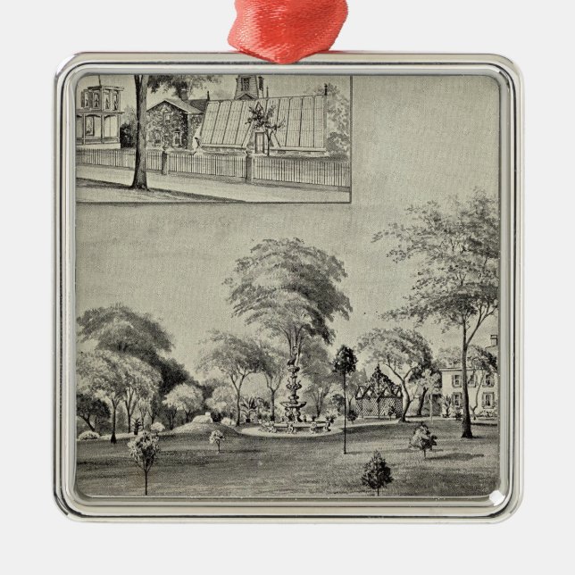 Blonstone, Westville Metal Ornament (Front)