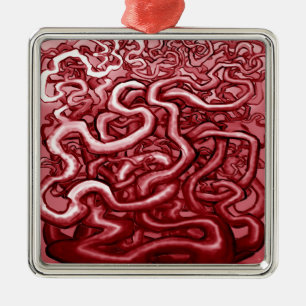 Blood and Guts Metal Tree Decoration