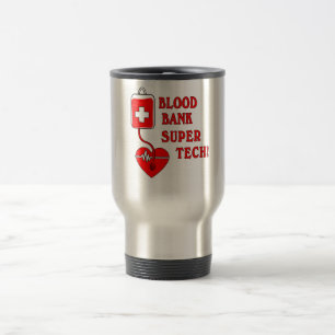 BLOOD BANK SUPER TECH TRAVEL MUG
