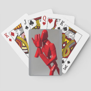 Blood Banker on the Prowl Playing Cards