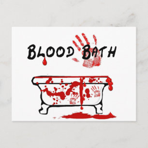Blood Bath Postcard