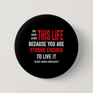 Blood Cancer Awareness - Blood Cancer Awareness Mo 6 Cm Round Badge