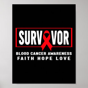 Blood Cancer Awareness - Blood Cancer Survivor Poster