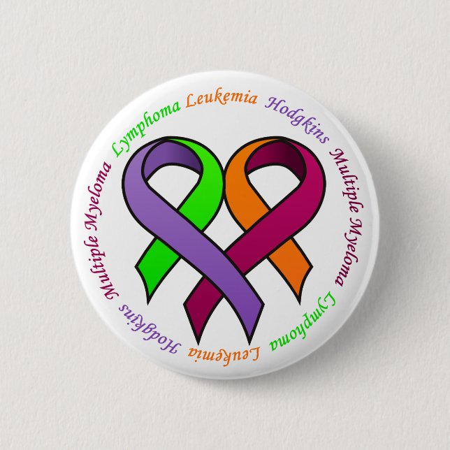 Blood Cancer Awareness Button - 1 (Front)