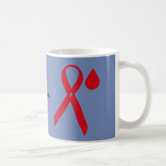 Blood cancer awareness coffee mug