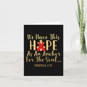 Blood Cancer Awareness Day Leukaemia Disease Suppo Card
