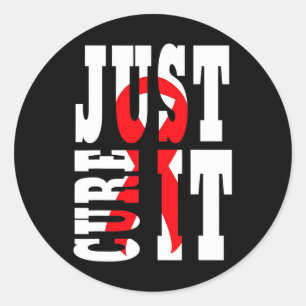 Blood Cancer Awareness Day Leukaemia Disease Suppo Classic Round Sticker