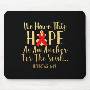 Blood Cancer Awareness Day Leukaemia Disease Suppo Mouse Pad