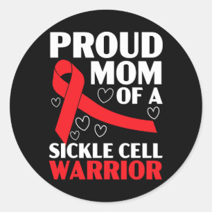 Blood Cancer Awareness Leukaemia Lymphoma Myeloma Classic Round Sticker