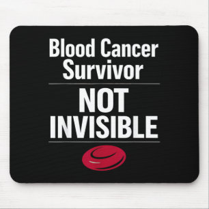 Blood Cancer Awareness Leukaemia Lymphoma Survivor Mouse Pad