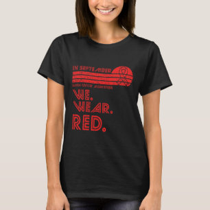 Blood Cancer Awareness Month In September We Wear T-Shirt