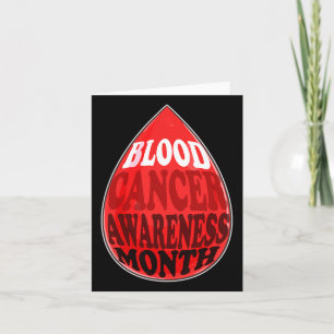 Blood Cancer Awareness Month Patient Family Suppor Card