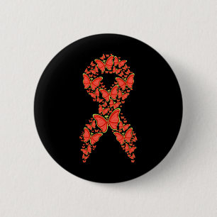 Blood Cancer Awareness Motivation Support Disorder 6 Cm Round Badge