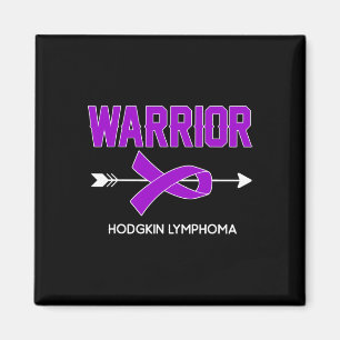 Blood Cancer Awareness Outfit Hodgkin Lymphoma War Magnet