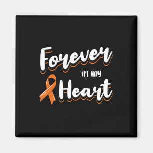 Blood Cancer Awareness Ribbon Loss Loving Remembra Magnet