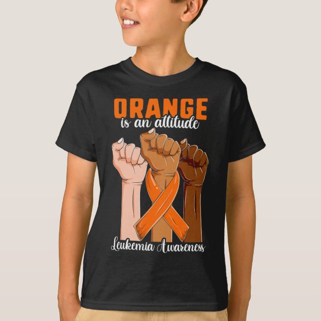 Blood Cancer Awareness Shirt1 T-Shirt (Front)