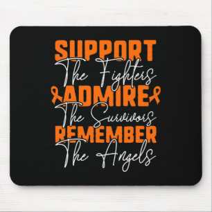Blood Cancer Awareness Shirt Mouse Pad
