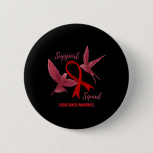 Blood Cancer Awareness Support Squad 6 Cm Round Badge