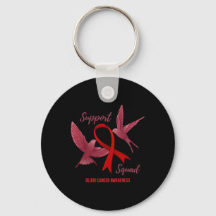 Blood Cancer Awareness Support Squad Key Ring
