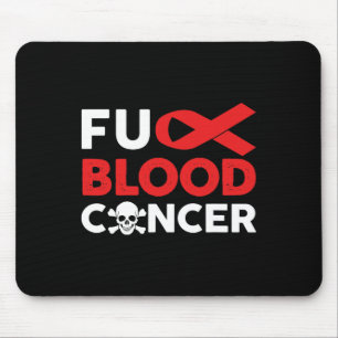 Blood Cancer Awareness Support Survivor Gift Mouse Pad