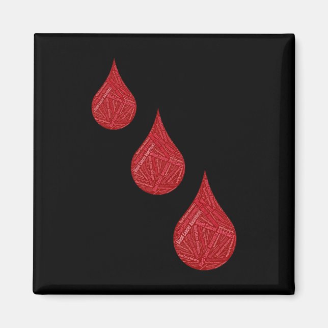 Blood Cancer blood cancer awareness  Magnet (Front)