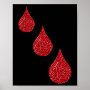 Blood Cancer blood cancer awareness Poster