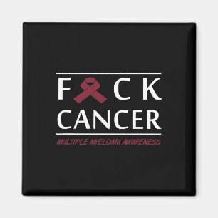 Blood Cancer Fight Cancer Ribbon 4 Magnet