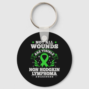 Blood Cancer Gift Non Hodgkin Lymphoma Awareness R Key Ring