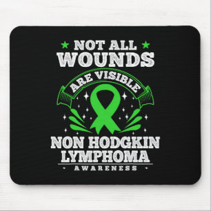 Blood Cancer Gift Non Hodgkin Lymphoma Awareness R Mouse Pad