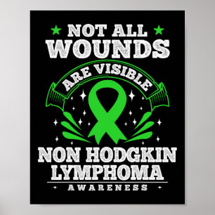 Blood Cancer Gift Non Hodgkin Lymphoma Awareness R Poster