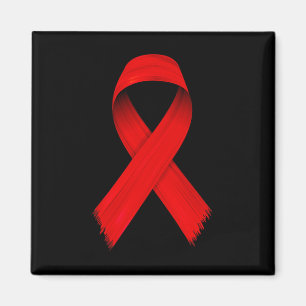 Blood Cancer HIVAIDS Awareness Red Ribbon Week Awa Magnet