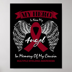 Blood Cancer In Memory Of Cousin Multiple Myeloma Poster