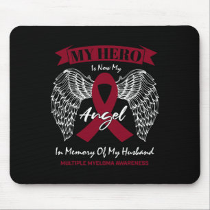 Blood Cancer In Memory Of Husband Multiple Myeloma Mouse Pad